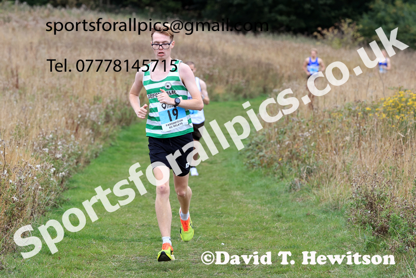 Senior Mens Relay, 2025 Farringdon Cross Country Relays, Sunderland. Photo: David T. Hewitson/Sports for All Pics
